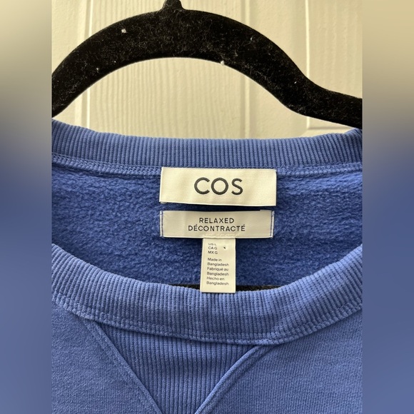 COS Men’s Blue Crewneck Sweatshirt - Picture 2 of 9
